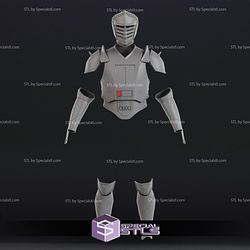 Cosplay STL Files Marrok Inquisitor Armor 3D Print Wearable