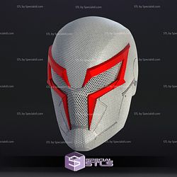 Cosplay STL Files Spiderman 2099 White Venom Mask PS4 3D Print Wearable