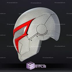 Cosplay STL Files Spiderman 2099 White Venom Mask PS4 3D Print Wearable