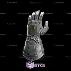 Cosplay STL Files Infinity Thanos Gauntlet
