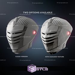 Cosplay STL Files Marrok Inquisitor Helmet 3D Print Wearable