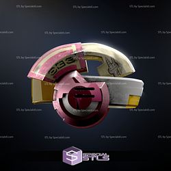 Cosplay STL Files Sabine Pacer Agoyo Helmet V2