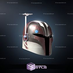 Cosplay STL Files Sabine Wren Helmet V2