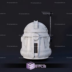 Cosplay STL Files Realistic Captain Rex Helmet 3D Print