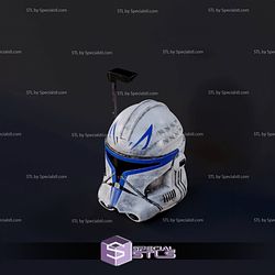 Cosplay STL Files Realistic Captain Rex Helmet 3D Print