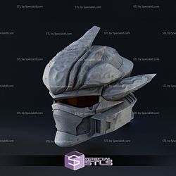 Cosplay STL Files Hayabusa Halo Helmet 3D Print