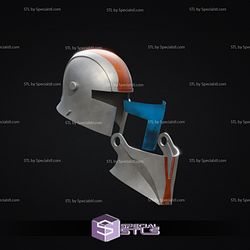 Cosplay STL Files Medieval Republic Commando Helmet 3D Print