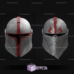 Cosplay STL Files Medieval Captain Fordo Helmet 3D Print