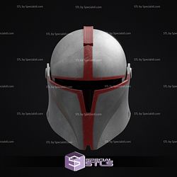 Cosplay STL Files Medieval Captain Fordo Helmet 3D Print