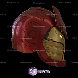 Cosplay STL Files Thor Buster Helmet Iron Man