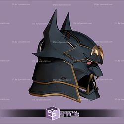 Cosplay STL Files Batman Samurai Helmet 3D Print