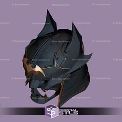 Cosplay STL Files Batman Samurai Helmet 3D Print