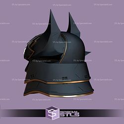 Cosplay STL Files Batman Samurai Helmet 3D Print