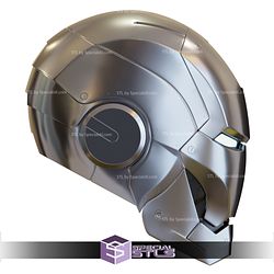 Cosplay STL Files Motorized Ironman Mark 2 Helmet