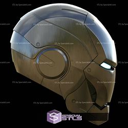 Cosplay STL Files Motorized Ironman Mark 2 Helmet