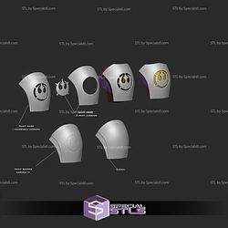 Cosplay STL Files Sabine Wren Armor 3D Print Wearable