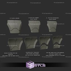 Cosplay STL Files Sabine Wren Armor 3D Print Wearable