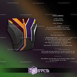 Cosplay STL Files Sabine Wren Armor 3D Print Wearable