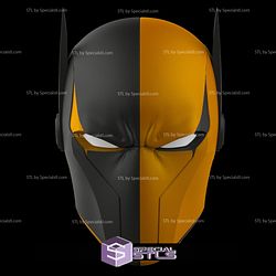 Cosplay STL Files Deathstroke Mashup Batman Helmet 3D Print
