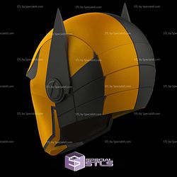 Cosplay STL Files Deathstroke Mashup Batman Helmet 3D Print