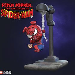 SpiderHam Chibi from Spiderman