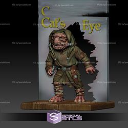 Troll 3D Print STL Cat Eye 3D Model