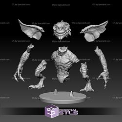 Gremlin Standing 3D Print STL 3D Model