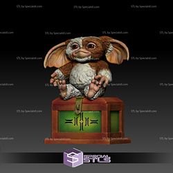 Gizmo Sitting Pose 3D Print STL Gremlin 3D Model