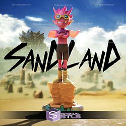 Beelzebub SandLand 3D Print STL 3D Model