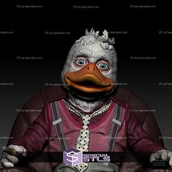 Howard the Duck Sitting Pose 3D Print STL
