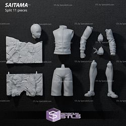 Saitama and Tatsumaki 3D Print One Punch Man STL Files