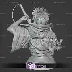 Ichigo Kurosaki Bust 3D Print STL Bleach