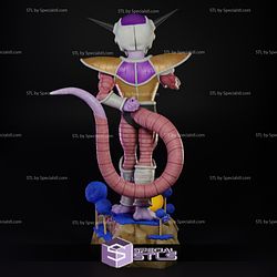 Frieza First Form Standing on Base STL Files V2