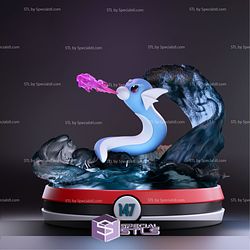 Dratini Pokemon 3D Print STL 3D Model