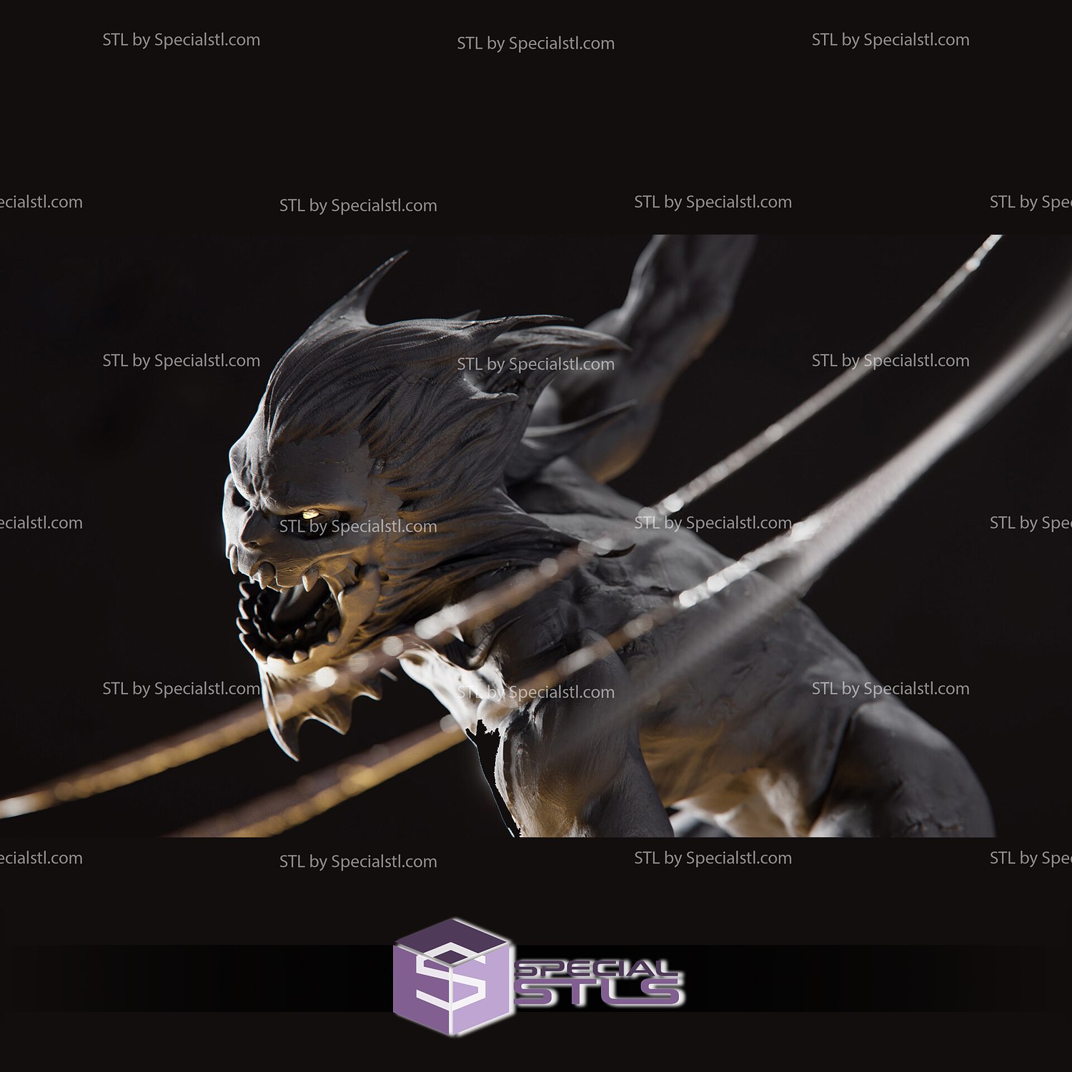 Jaw Titan - Shingeki no Kyojin 3D model 3D printable