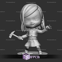 Nobara Kugisaki Chibi 3D Print STL Jujutsu Kaisen 3D Model