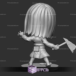 Nobara Kugisaki Chibi 3D Print STL Jujutsu Kaisen 3D Model