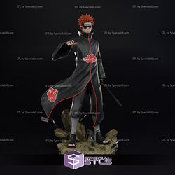 Pain Akatsuki Standing 3D Print STL Naruto 3D Model