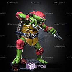 Raphael Action Pose TMNT STL Miniatures
