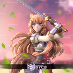 Raphtalia and Sword 3D Print STL The Rising of the Shield Hero