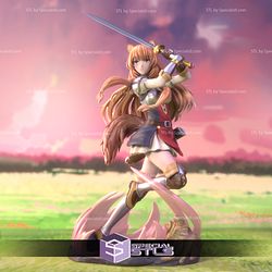 Raphtalia and Sword 3D Print STL The Rising of the Shield Hero