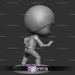 Rock Lee Chibi 3D Print STL Naruto 3D Model