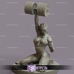 She Hulk Selfie 3D Print STL 3D Model