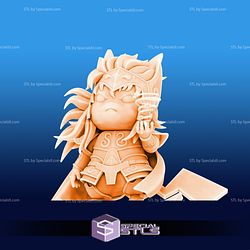 Pikachu Knight of the Zodiac Aquarius Camus Saint Seiya 3D Print STL