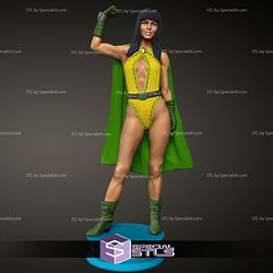 Phantom Lady DC Hero 3D Print STL