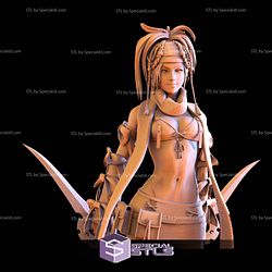 Rikku Various Version 3D Print STL Final Fantasy