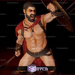 Leonidas in Battle 300 the Movie 3D Print STL