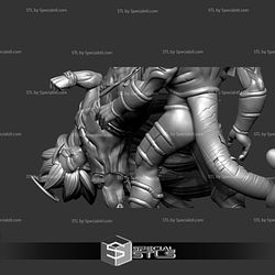 Janemba Fighting Goku V3 3D Print STL Dragonball 3D Model