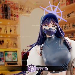 Joumae Saori 3D Print STL Blue Archive 3D Model