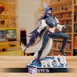 Joumae Saori 3D Print STL Blue Archive 3D Model